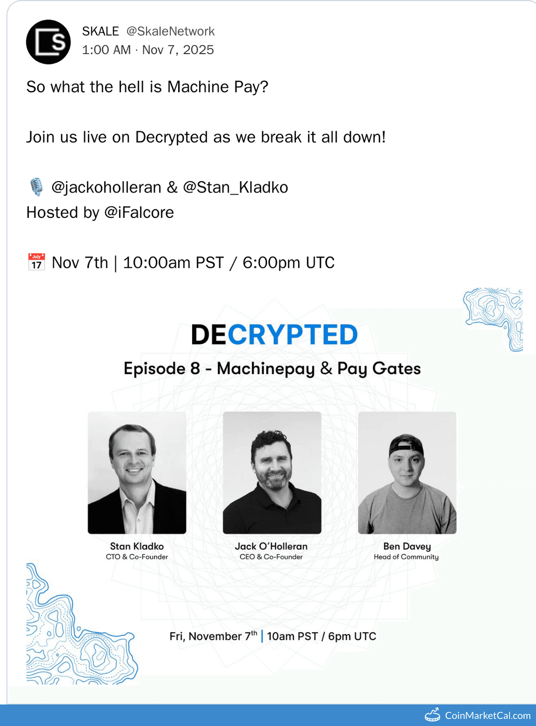 SKALE Decrypted Ep. 8: Exploring Machine Pay