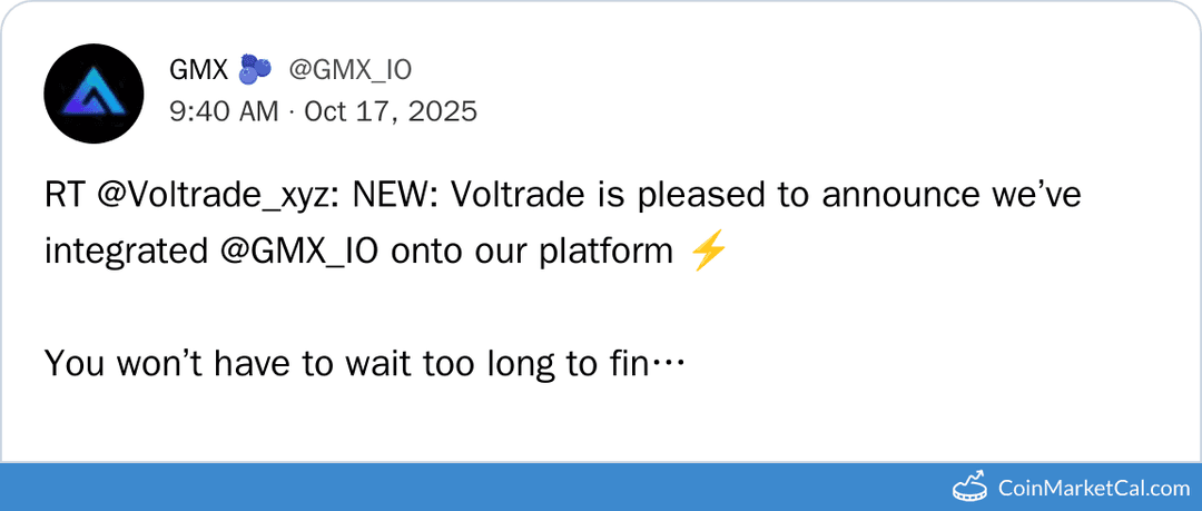 Voltrade GMX Integration