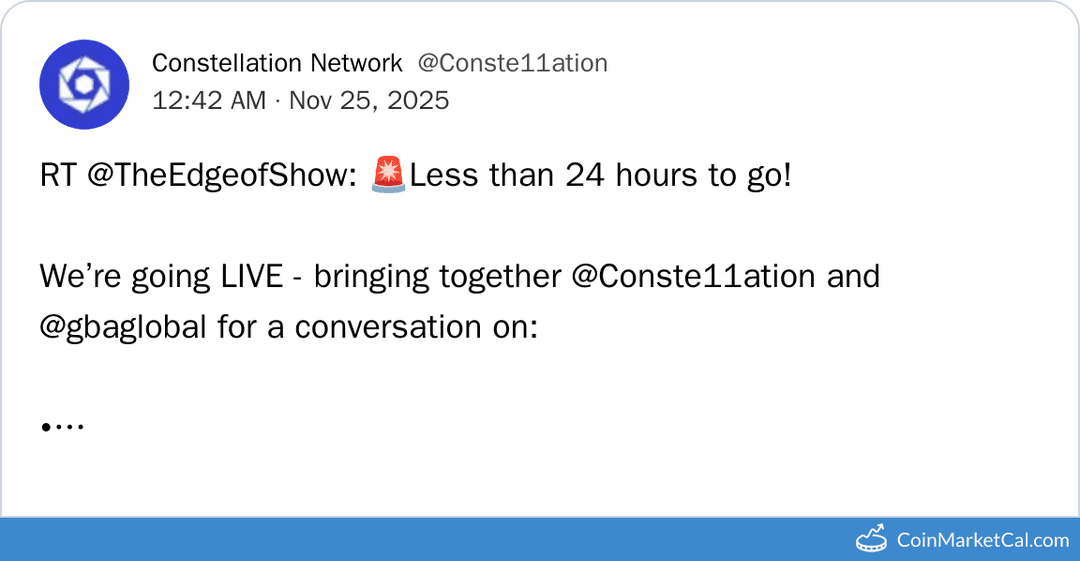Constellation The Edge of Show