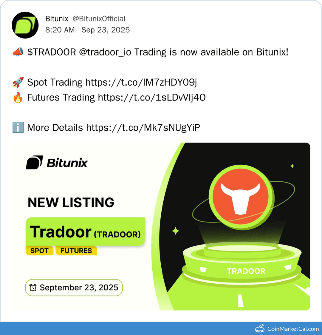 Bitunix (Bitunix Listing)