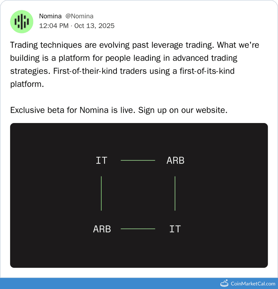 Nomina Exclusive Beta Release