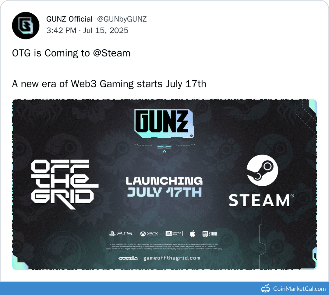 Gunz protocol Off The Grid Steam Launch
