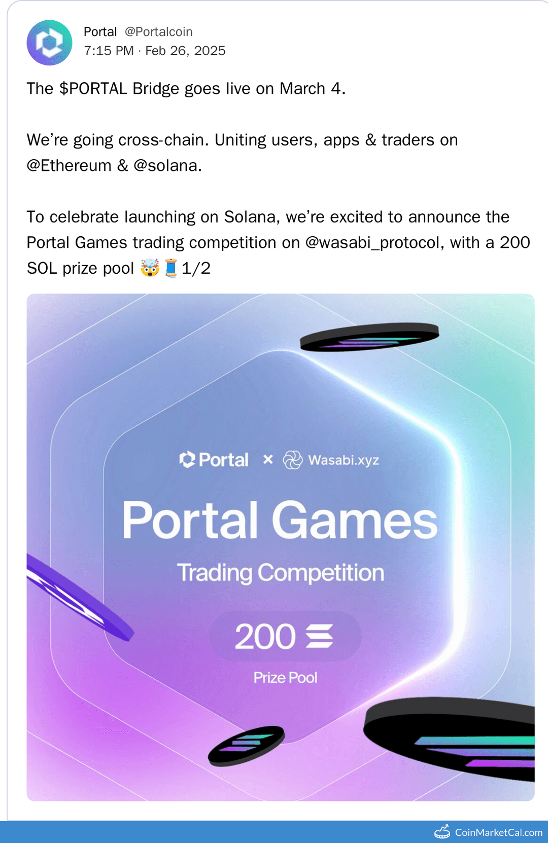 Portal Bridge Launch