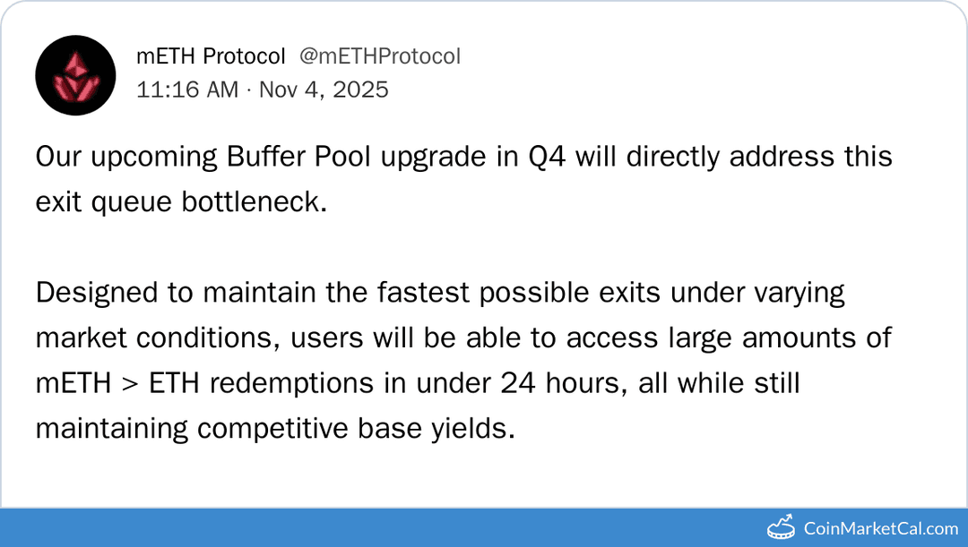 mETH Protocol Buffer Pool Upgrade