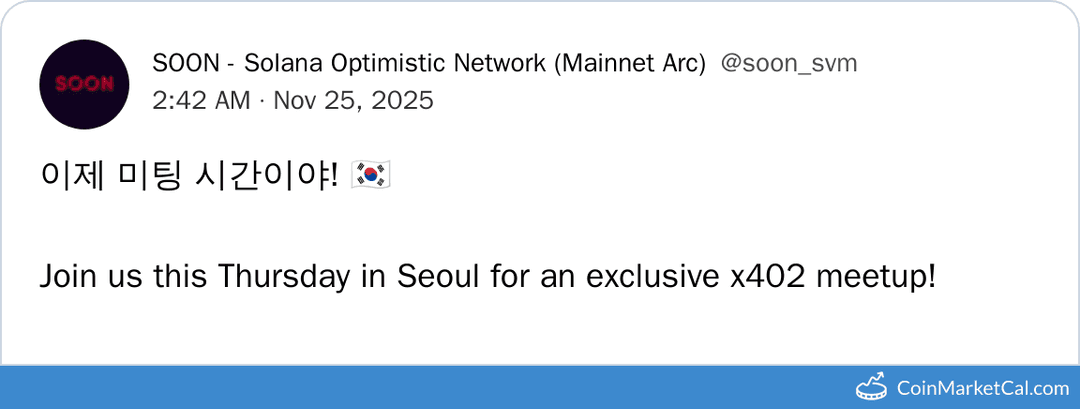 SOON Seoul X402 Meetup