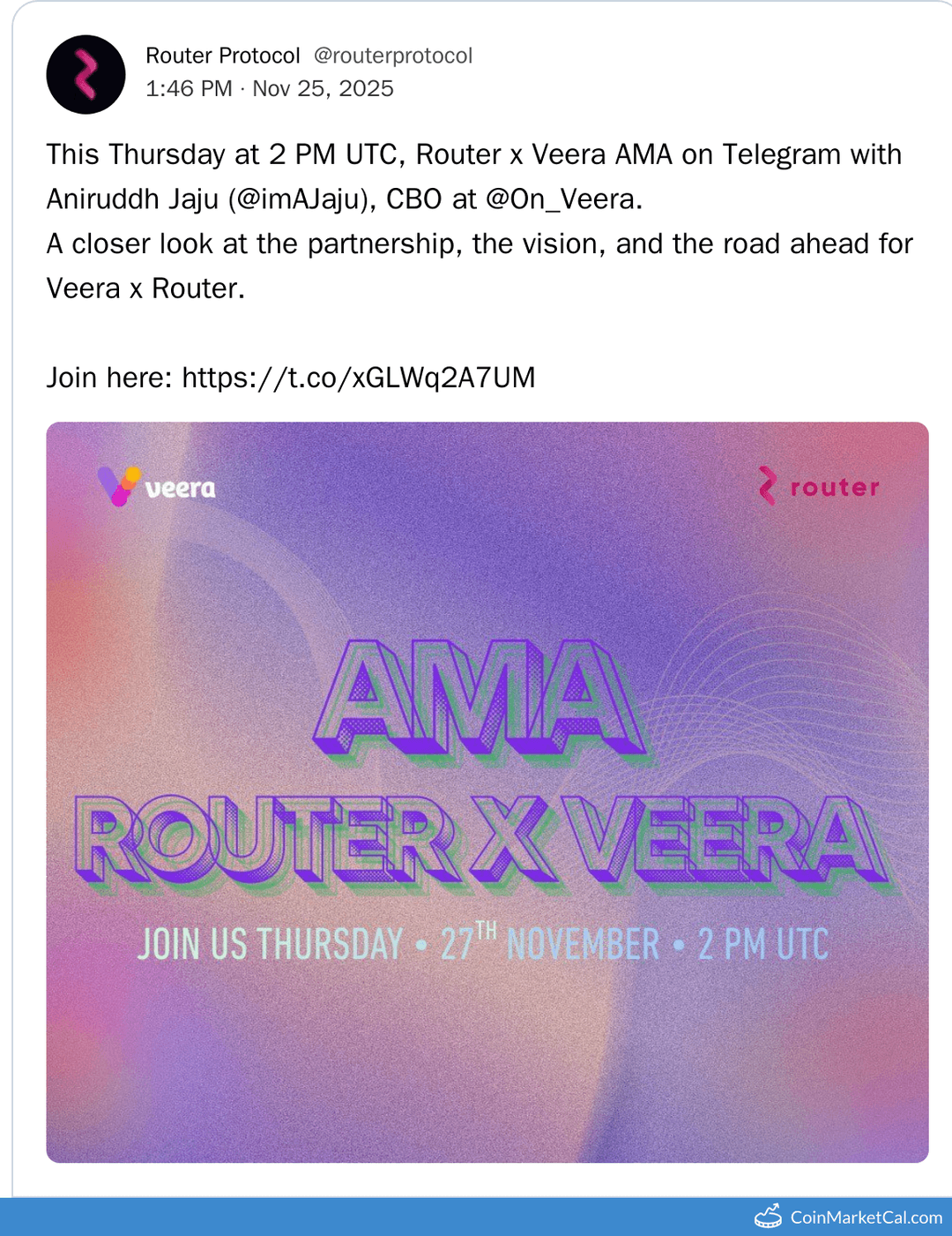 Veera & Router Protocol AMA