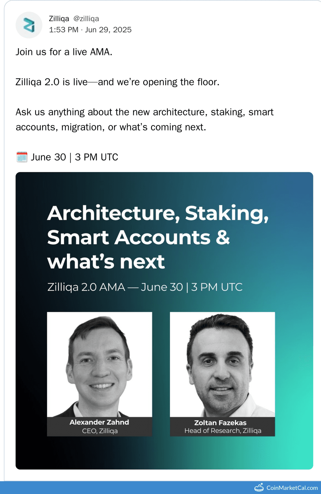 Zilliqa 2.0 AMA
