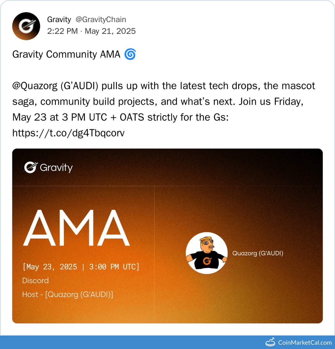 Gravity Community AMA