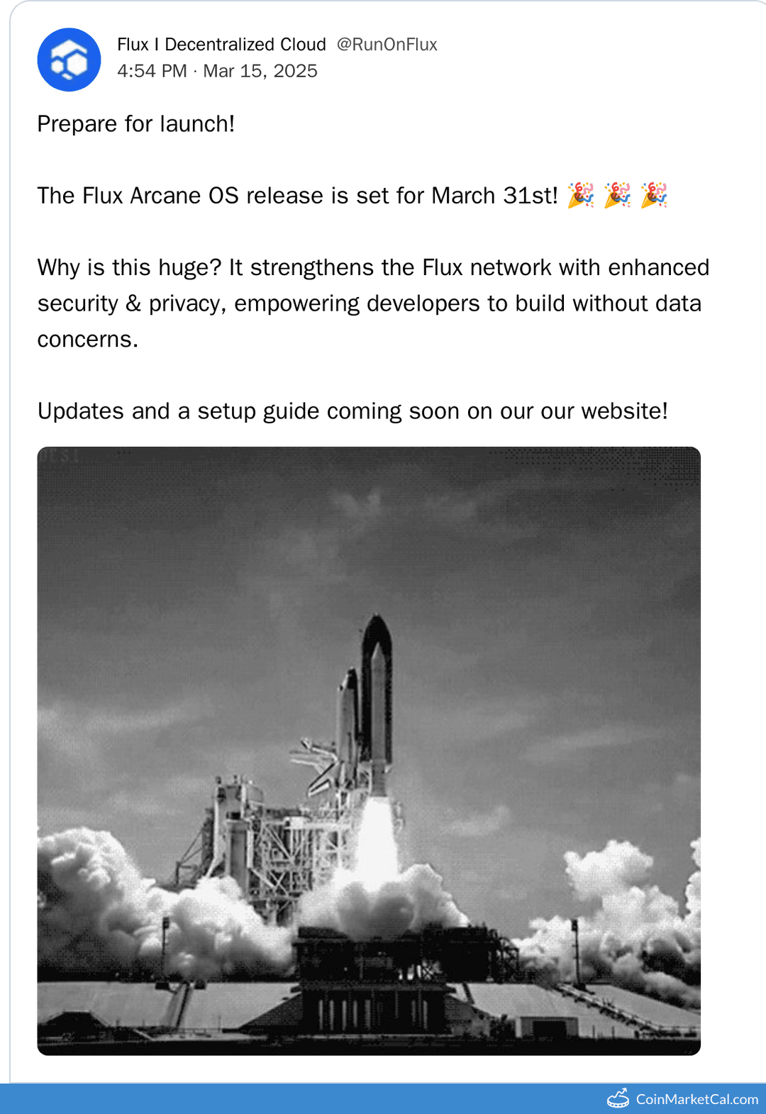 Flux Launches Arcane OS