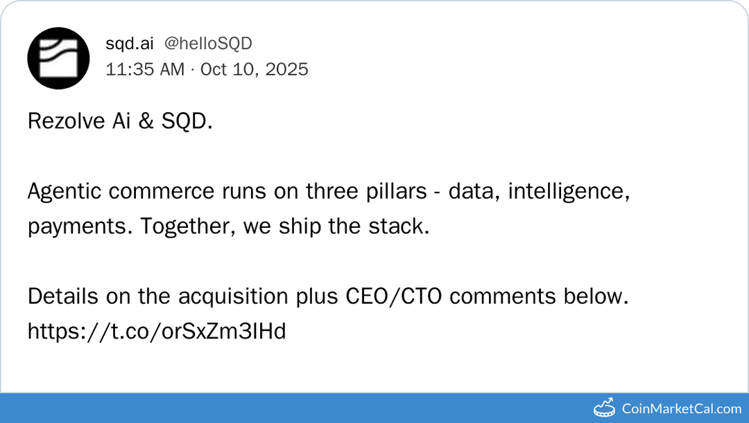 Rezolve Ai Acquires Subsquid to Enhance Agentic Commerce Stack
