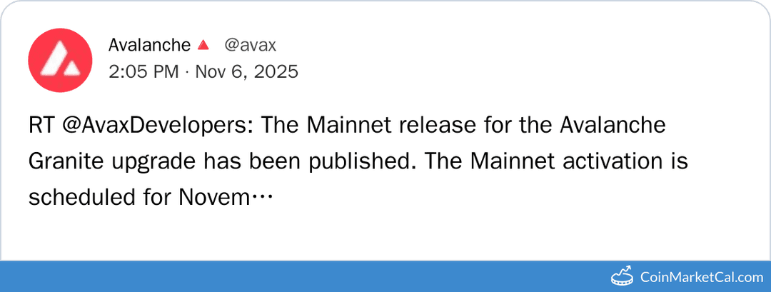 Avalanche Granite Upgrade