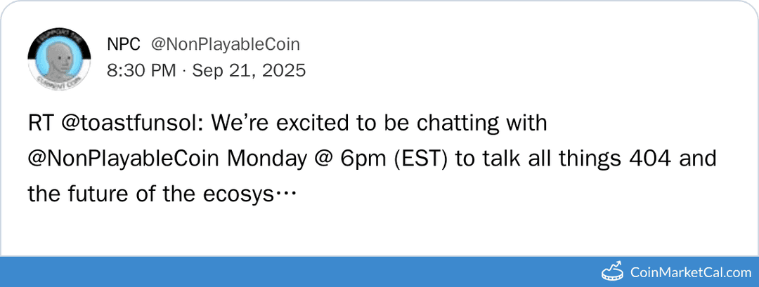 Non-Playable Coin (NPC) Talk with Toast.fun