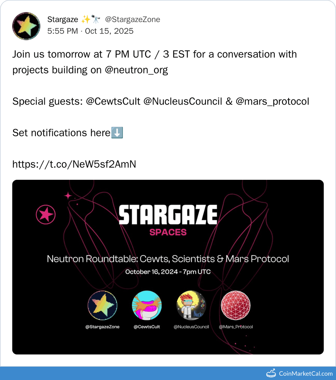 Mars Protocol Neutron Projects Talk