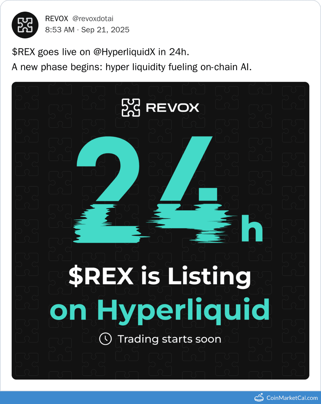 HyperliquidX Listing