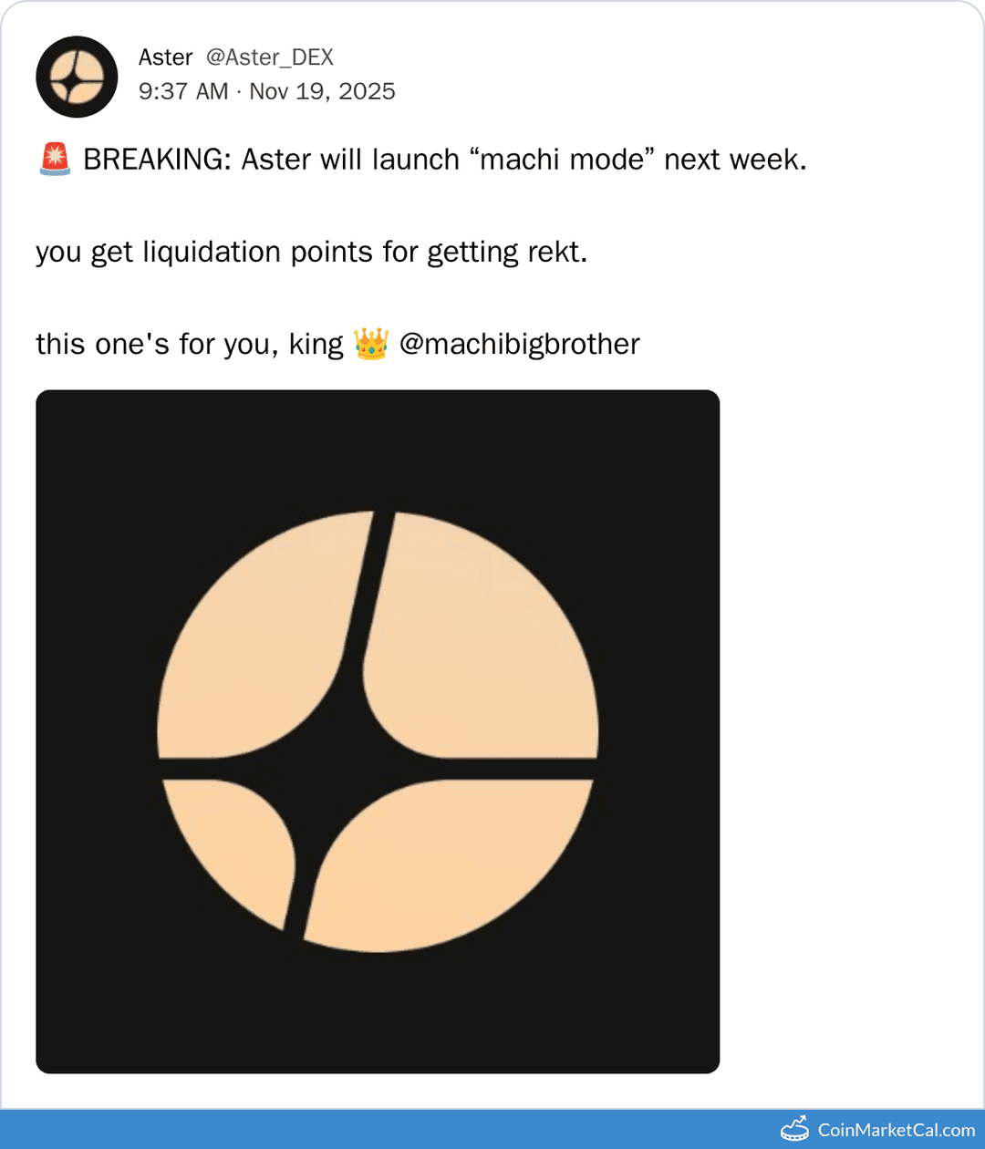 Aster Machi Mode Launch