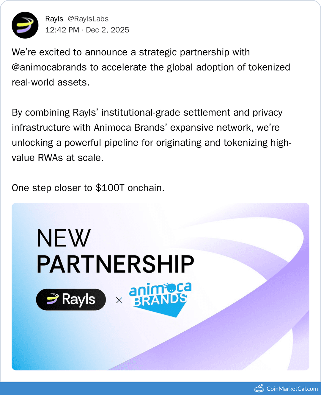 Rayls & Animoca Brands Strategic Partnership