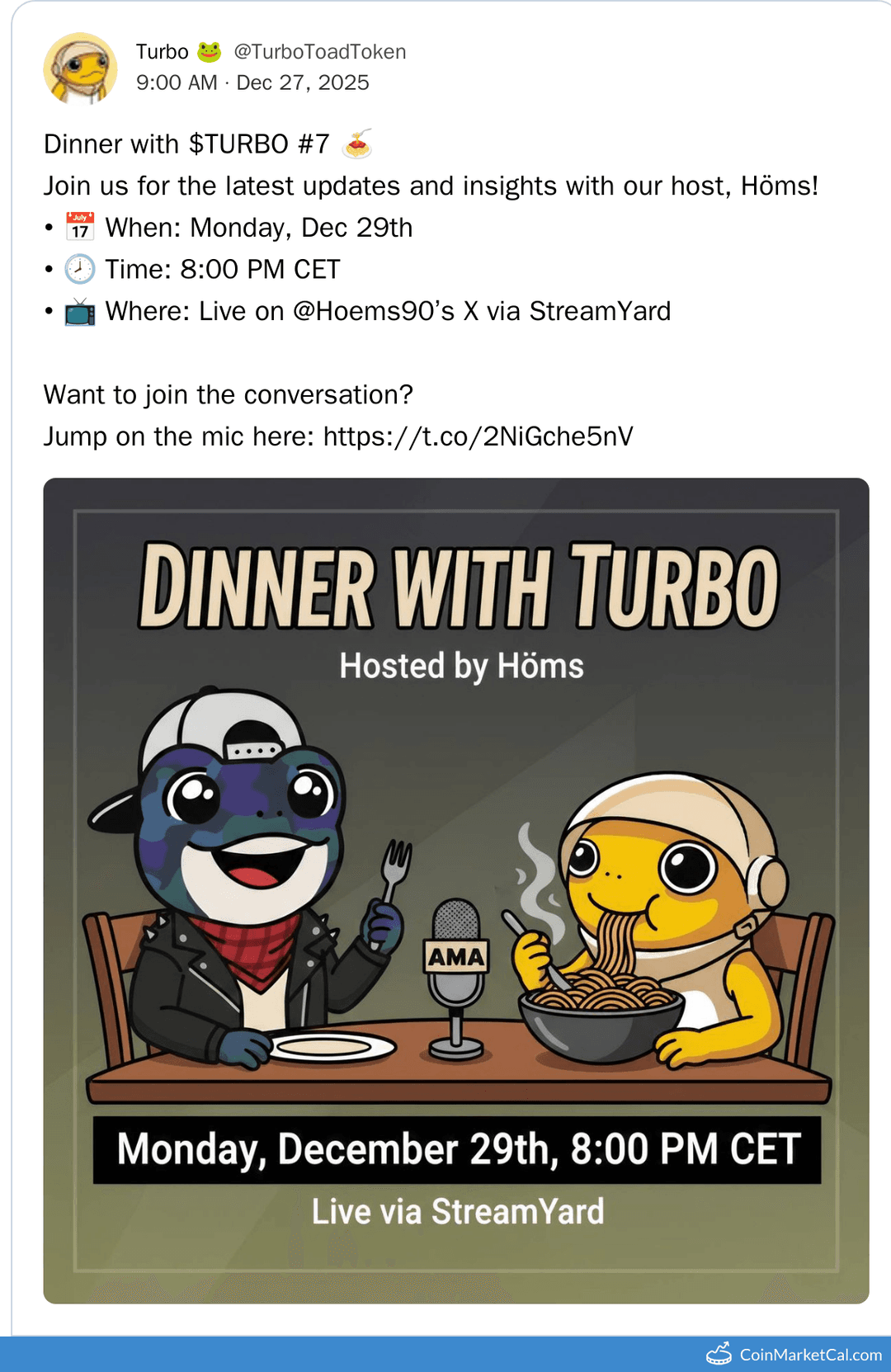 Dinner with TURBO #7 by Höms
