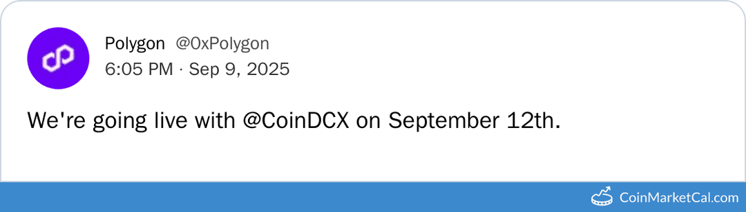 Polygon AMA with CoinDCX