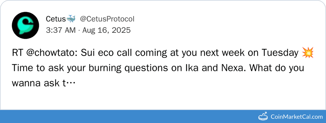 Sui Ecosystem Call #5