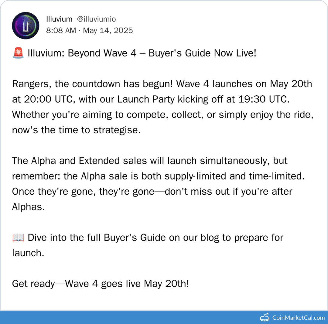 Illuvium: Beyond Wave 4 Launch