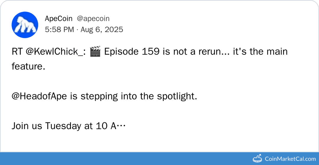Let Me Buy Your ApeChain NFTs Episode 159
