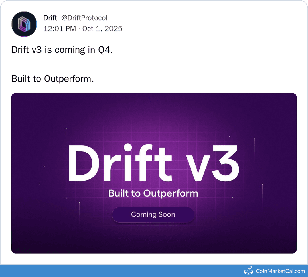 Drift Protocol Drift V3 Release
