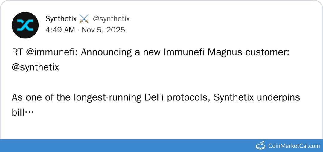 Synthetix Network Immunefi Magnus Integration