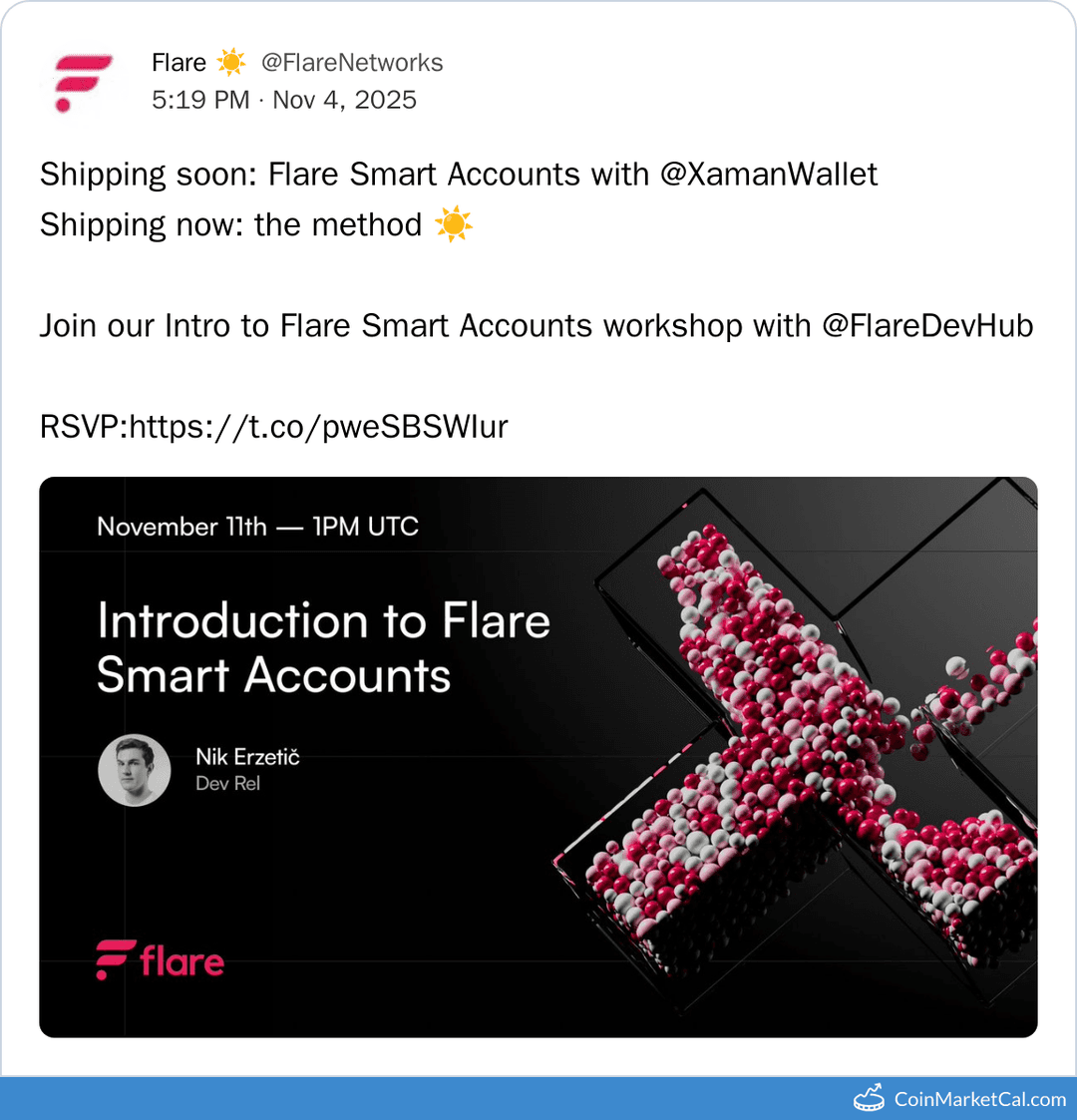 Flare Smart Accounts Intro Workshop