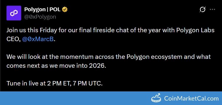 Polygon Fireside Chat: Ecosystem Momentum & Future
