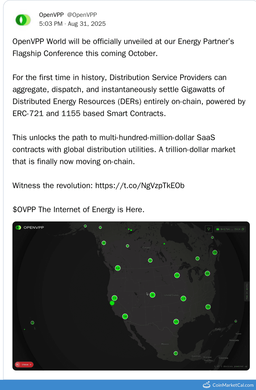 OpenVPP World Unveiled