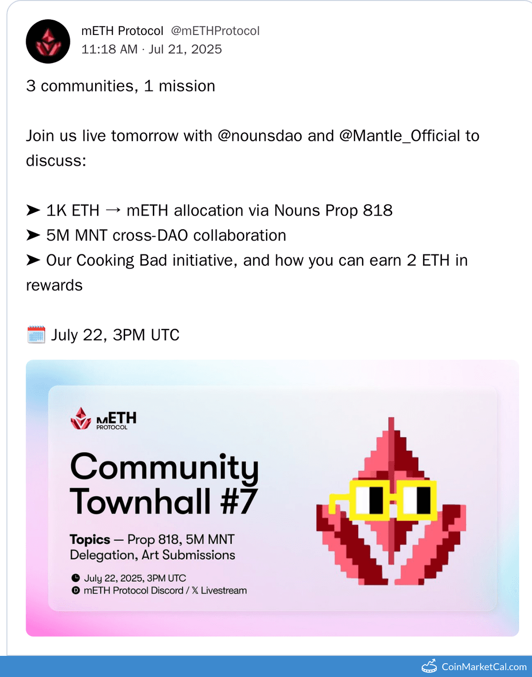 Mantle Community Townhall #7