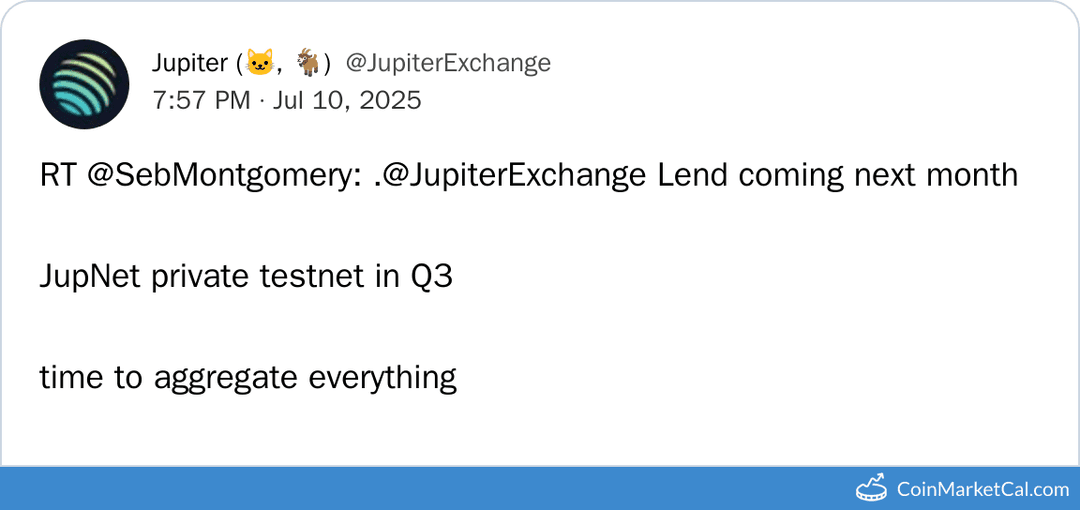 Jupiter Lend Public Launch
