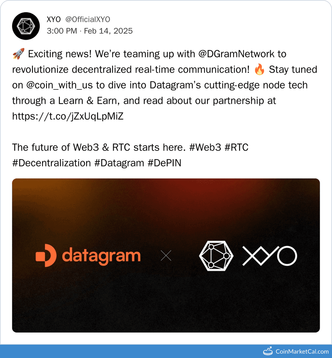 Datagram Collaboration with XYO