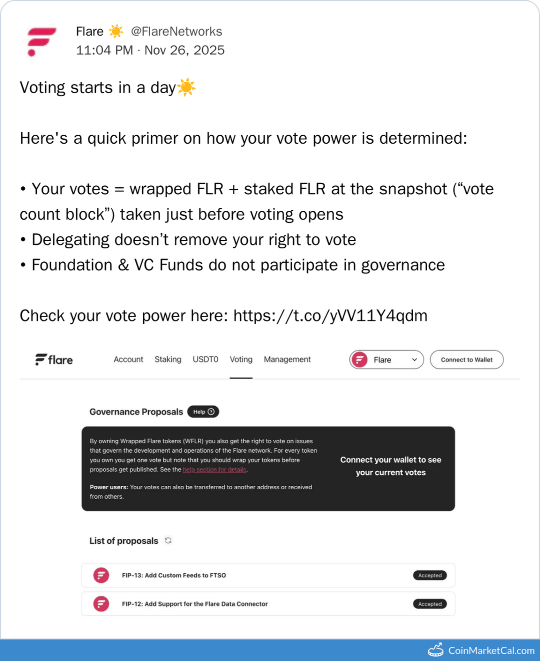 Flare FIP.14 & STP.11 Vote
