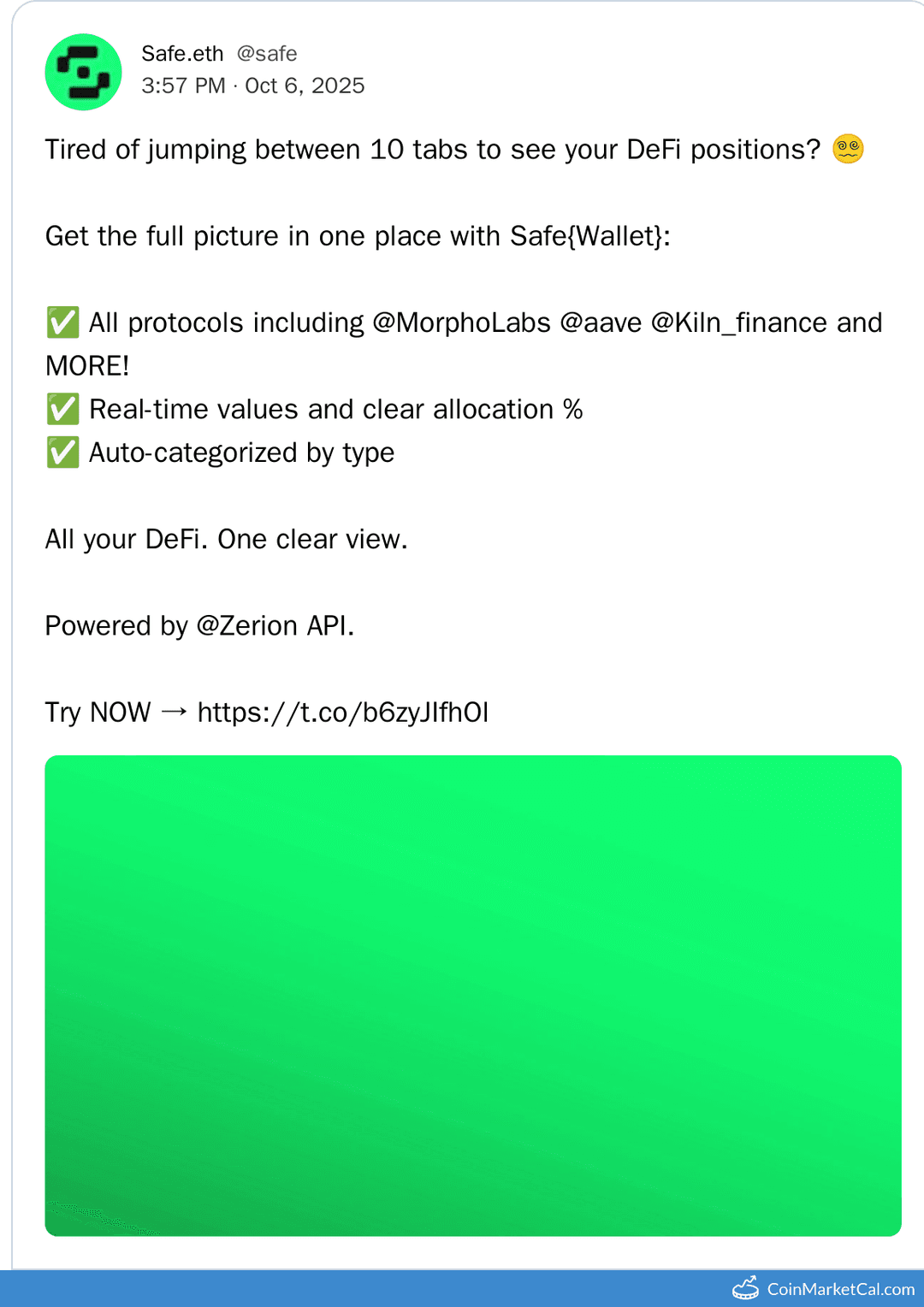 Safe Wallet Unified DeFi Dashboard Launch