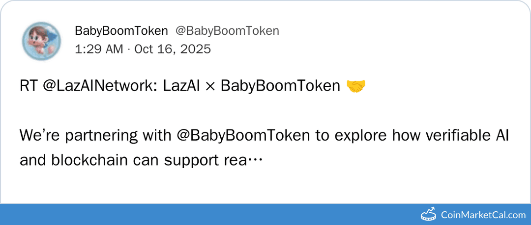 LazAI & BabyBoomToken Partnership