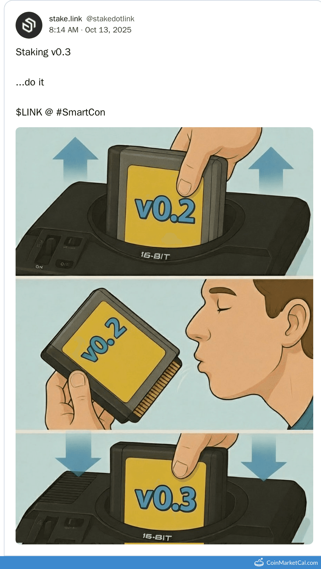 stake.link Staking v0.3 Release at SmartCon 2025