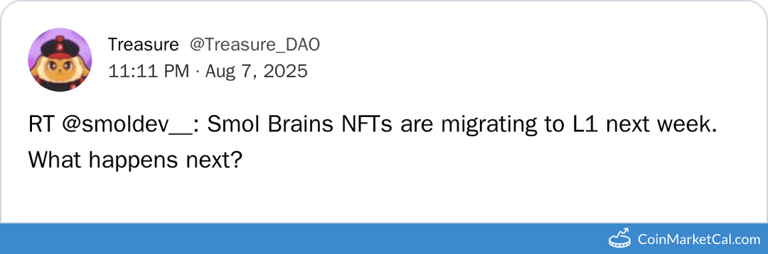 Smol Brains NFT Migration to Layer 1 Blockchain