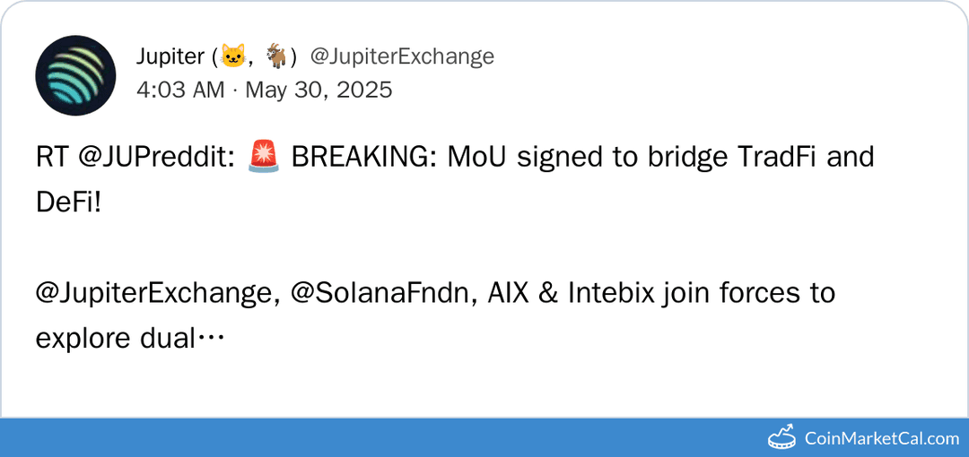 Landmark Dual IPO Listing Initiative by Jupiter, Solana and others