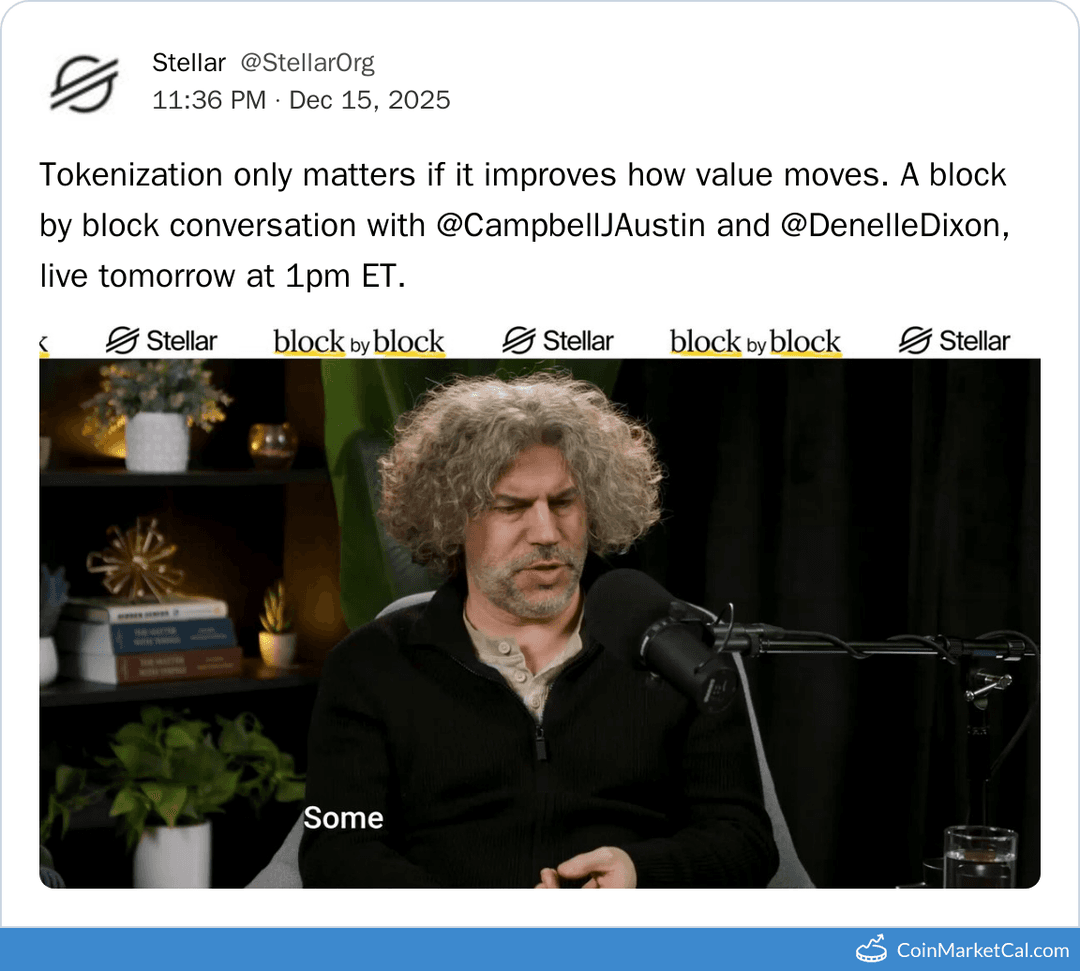 Stellar Talk with Austin Campbell on Tokenization
