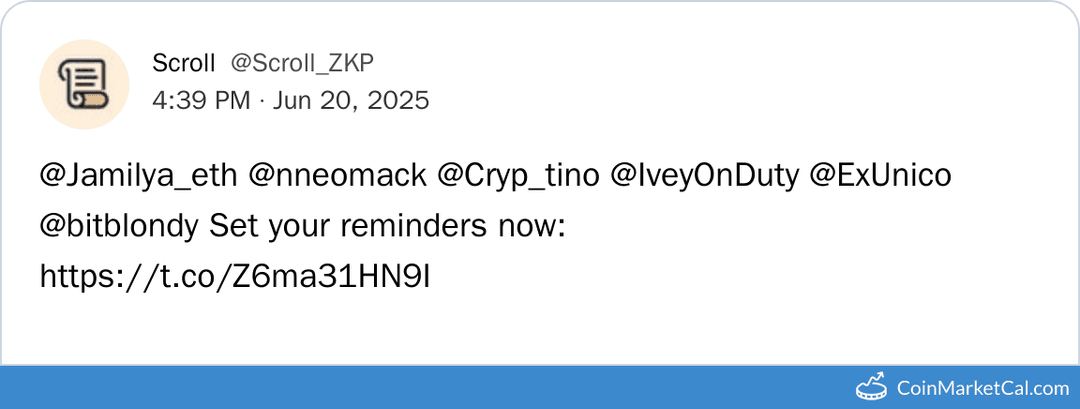 Scroll DAO Delegate Accelerator X Space