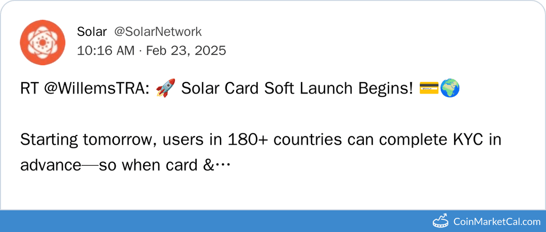 Card Soft Launch Starts