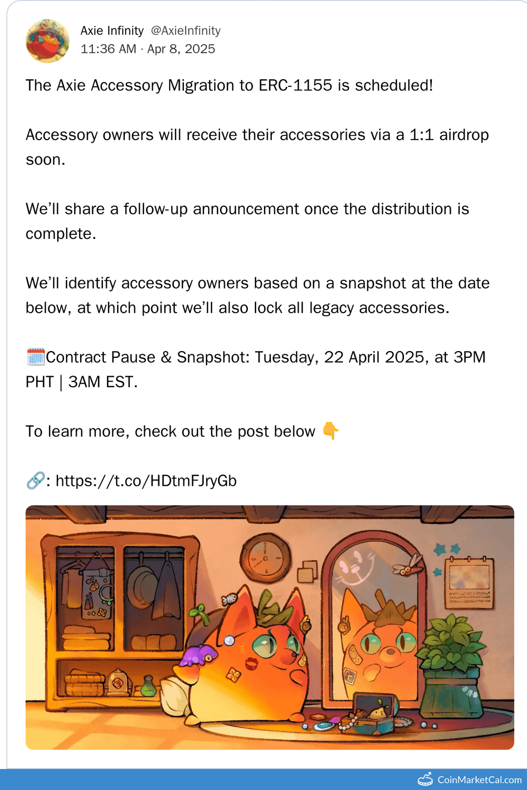 Axie Infinity Accessory Migration