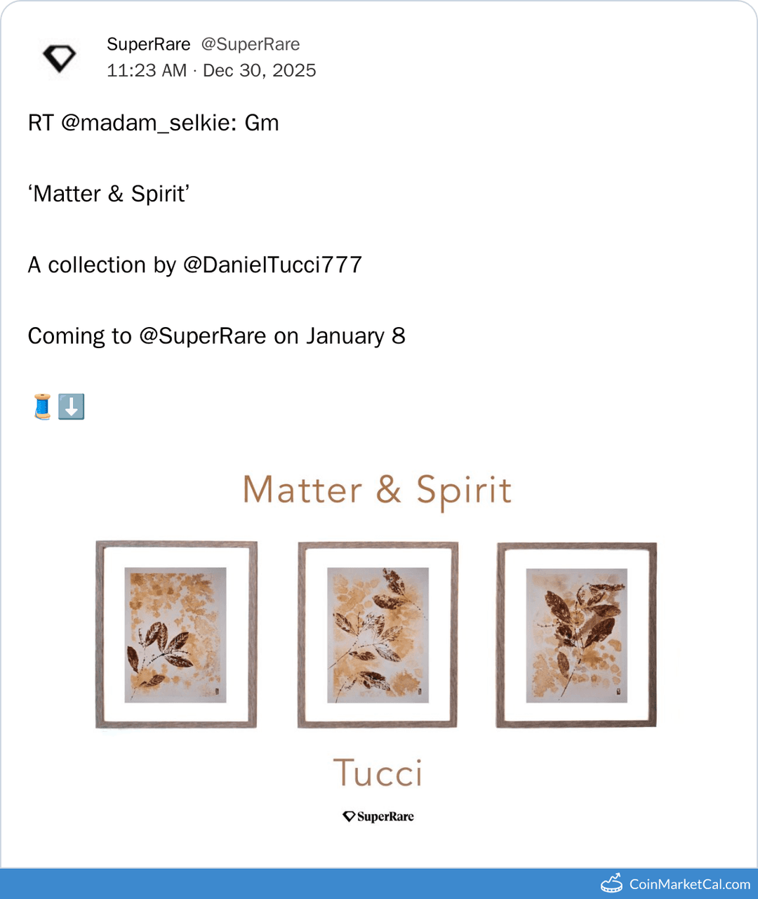 SuperRare Matter & Spirit Drop