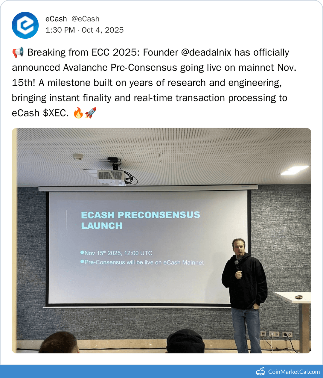 eCash Avalanche Pre-consensus
