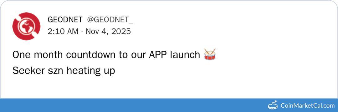 Geodnet App Launch