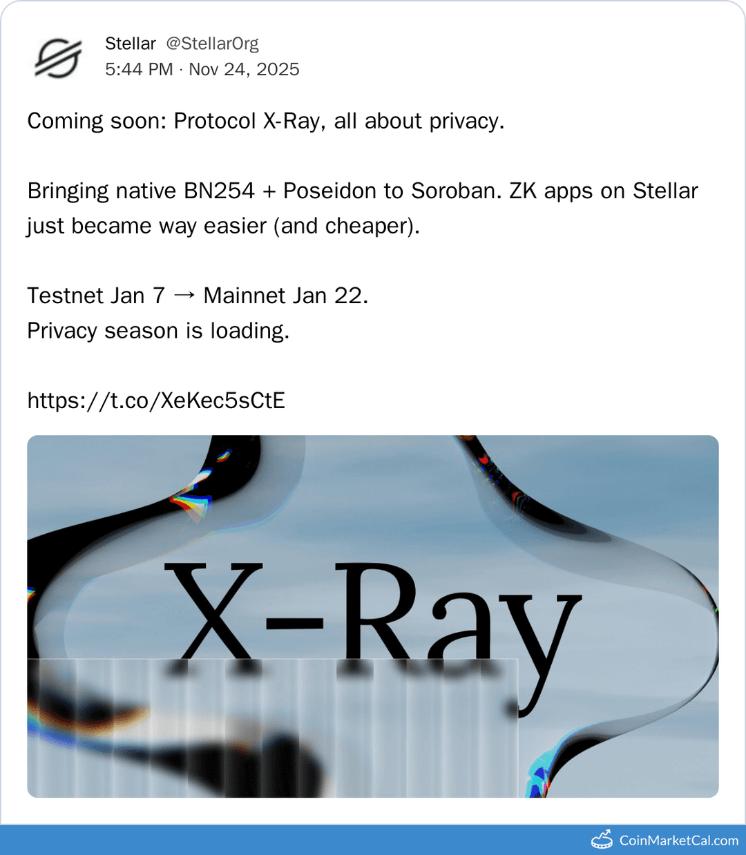 Stellar Protocol X-Ray Testnet