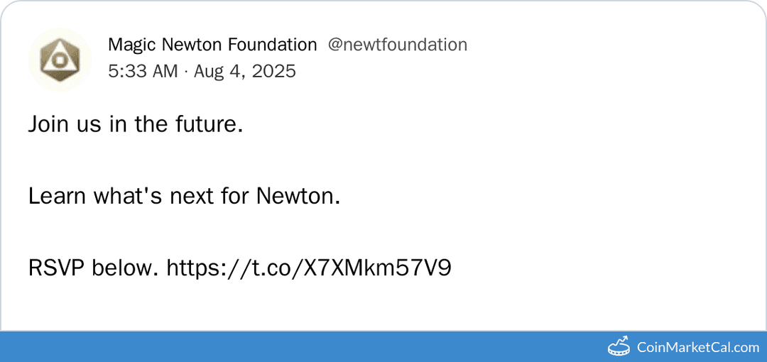 Magic Newton Foundation Seoul Meetup