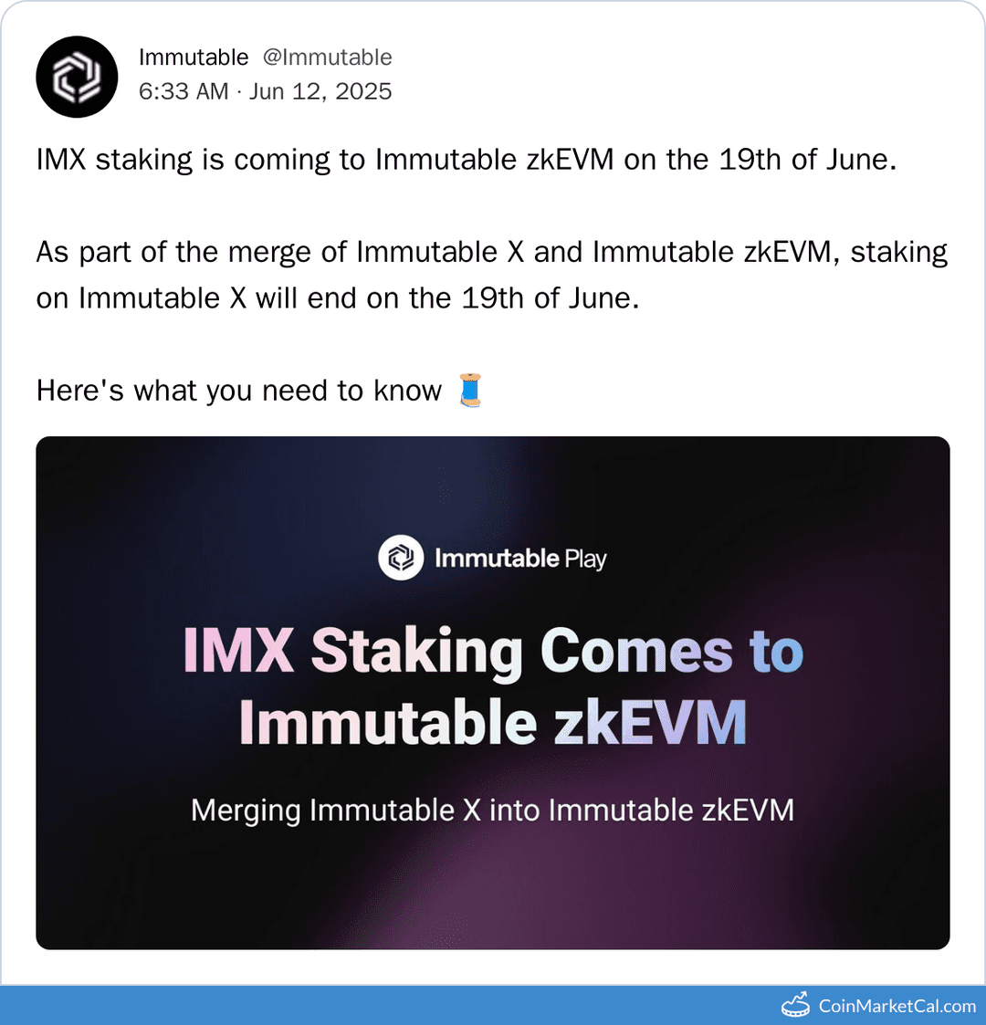 IMX Staking Migration to Immutable zkEVM