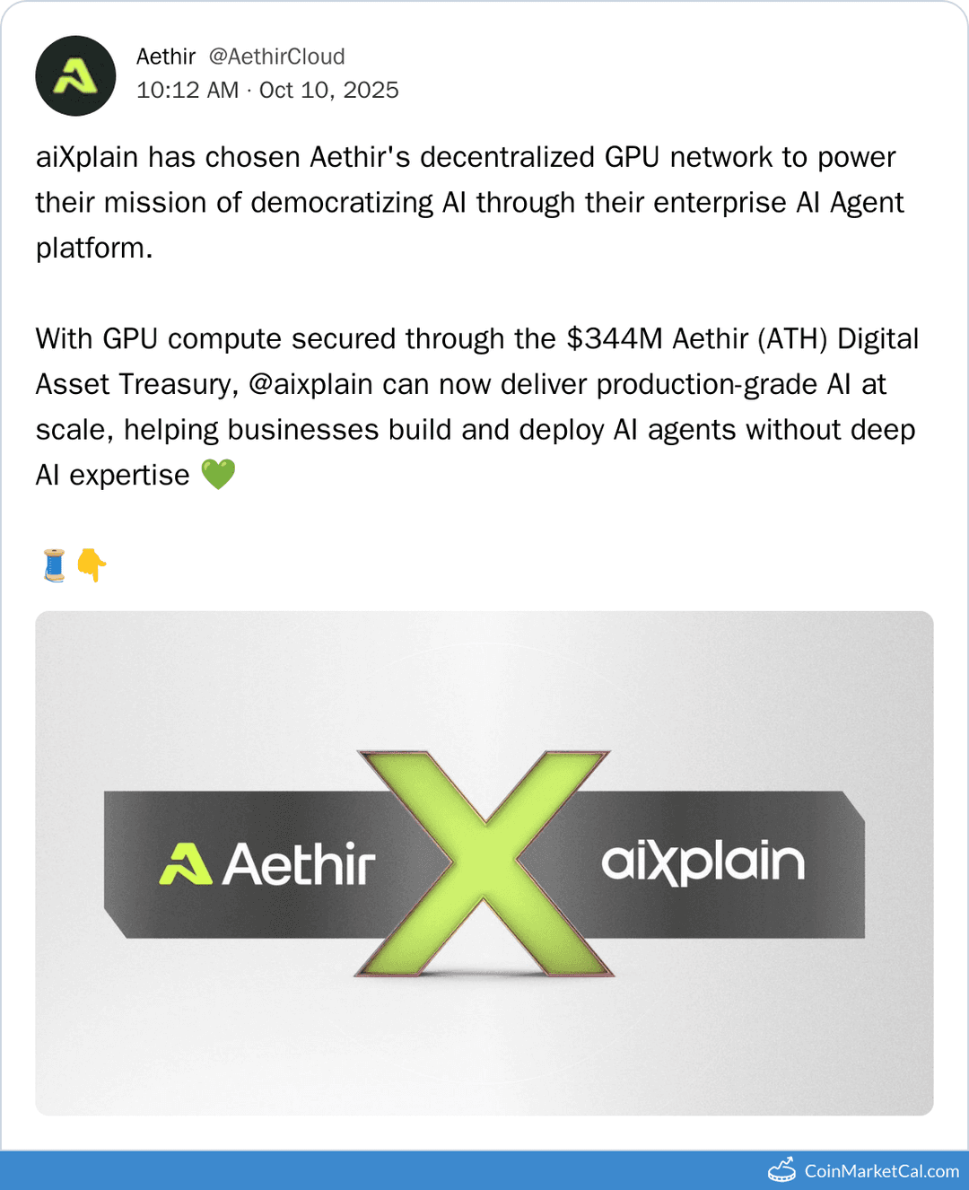 AiXplain x Aethir Partnership
